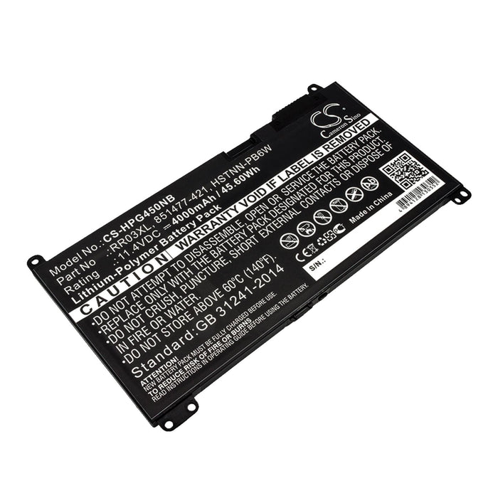Battery for laptop HP ProBook 430 G4, 440 G4, 450 G4 HSTNN-I74C 11.4V 4400mAh CAMERON SINO