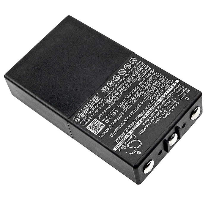 Remote Control Battery for Crane Itowa Boggy, Combi Caja Spohn BT7216 NIMH 7.2V 2000mAh Cameron Sino