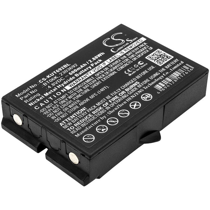 IKUSI Faucet Remote Control Battery CS-KUT692BL NIMH 4.8V 600mAh Cameron Sino