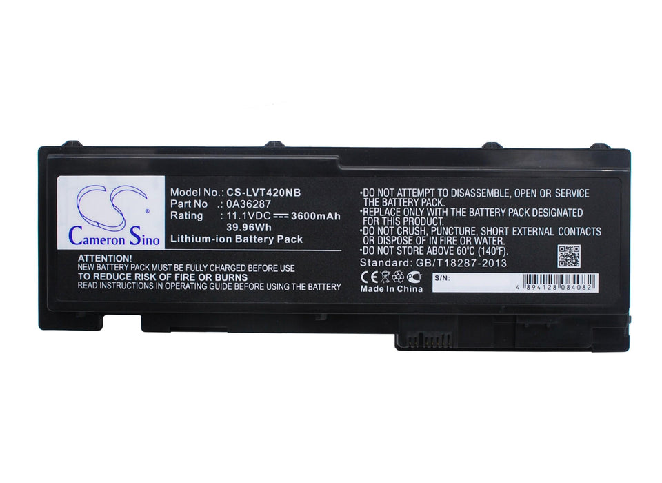 Battery for laptop Lenovo ThinkPad T420s T420si T430s 42T4846, 11.1V, 3600mA CAMERON SINO