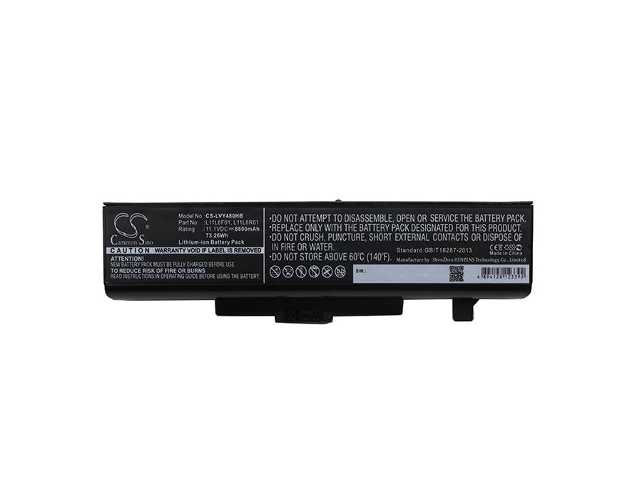 Laptop Battery LENOVO L11S6Y01 V580 Y480 V480 Y580 G500 G505 G510 G580 ThinkPad Edge E430 E440 E530, 11.1V, 4400mAh CAMERON SINO