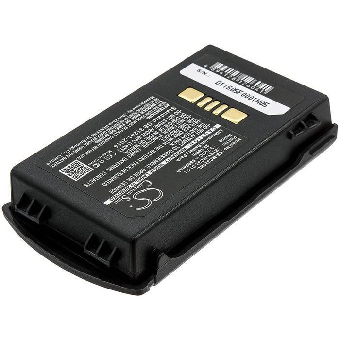 Battery for barcode scanner Zebra MC3300, MC3200 Motorola MC3200 BTRY-MC32-01-01 LiIon 3.7V 6800mAh Cameron Sino