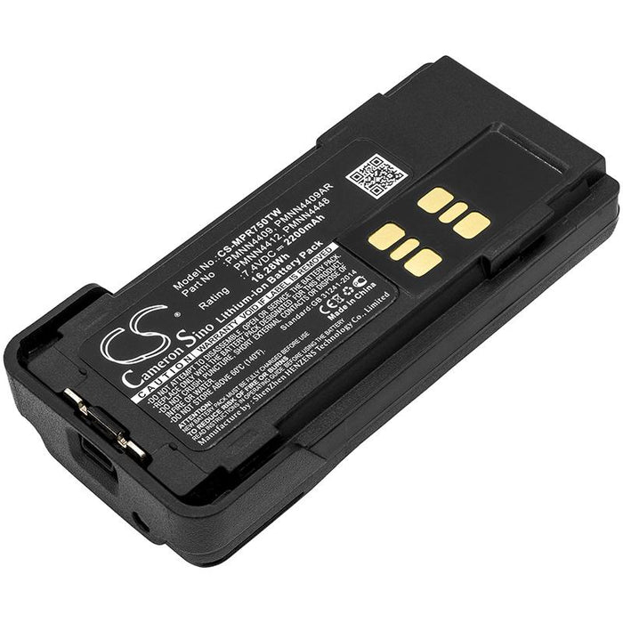 Battery for radio station Motorola APX2000, DP2400, XPR 7350 Liion 7.4V 2200mA Cameron Sino