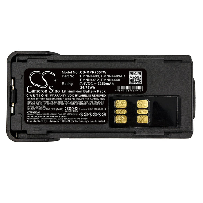 Battery for radio station Motorola APX2000, DP2400, XPR 7350 Liion 7.4V 3350mA Cameron Sino