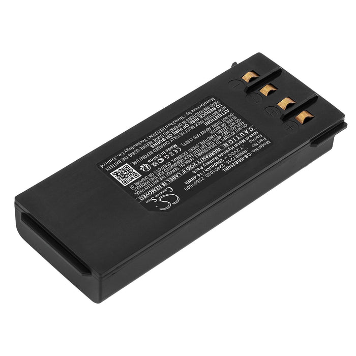 Remote control battery for crane HIAB 092 102, NBB Nano-L RNBB7215 NIMH 7.2V 2000mAh Cameron Sino