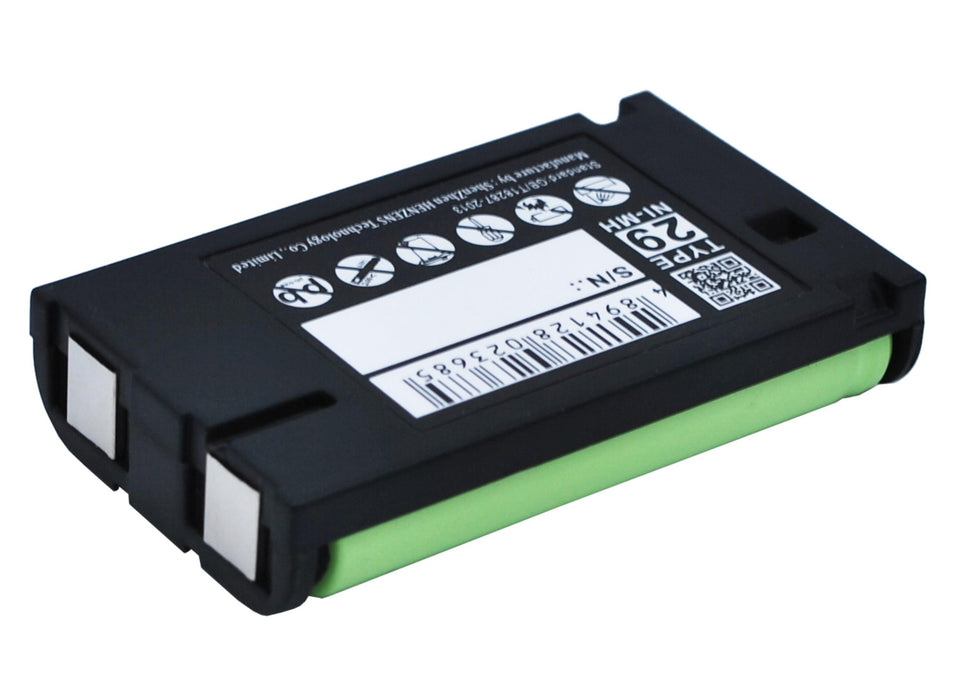 Phone battery 3.6V NiMH 850mAh HHR-P104 Panasonic KX-TG5452M Cameron Sino