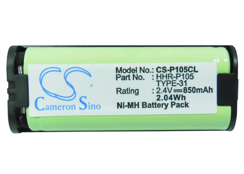 Phone battery 2.4V 850mAh pack HHR-P105 for PANASONIC KX242 Cameron Sino