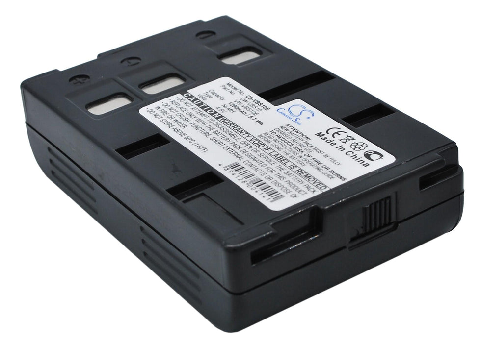 Camera battery PANASONIC NV-S950PN VBS10E NIMH 4.8V 1200mAh Cameron Sino