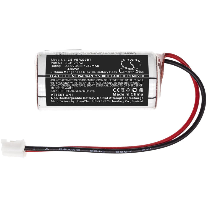 Emergency lighting battery Verisure Roykvalsier; DOM ENiQ Guardian S Lithium 3V 1350mAh Cameron Sino
