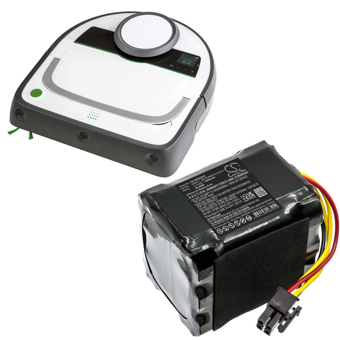 Battery for vacuum cleaner Rowenta RG7975WH/NS0, RG7987WH/NS0 SS-2230002528 LiIon 14.4V 2600mAh CAMERON SINO