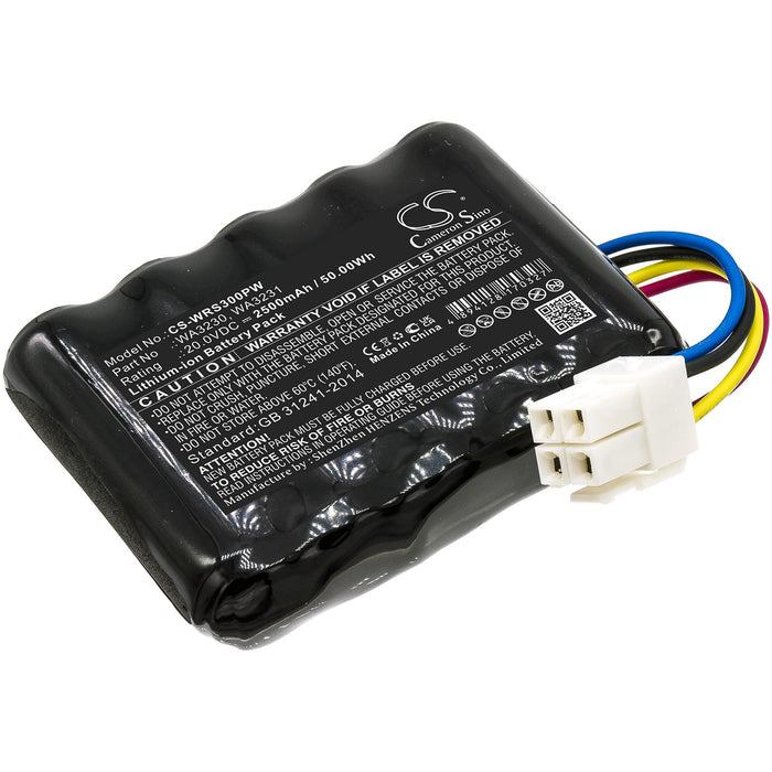 Cameron Sino Battery, For Robot Mower WORX Landroid S 390m2, Landroid S300 FERREX R800 Smart 20V 2500mAh Cameron Sino