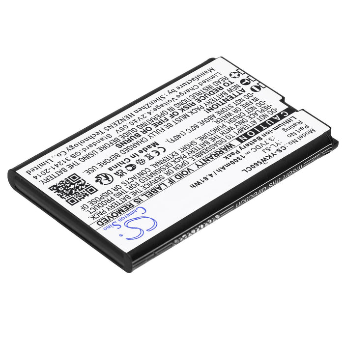 Battery for phone Yealink W56H YL-5J 3.7V 1300mAh LiIon CAMERON SINO