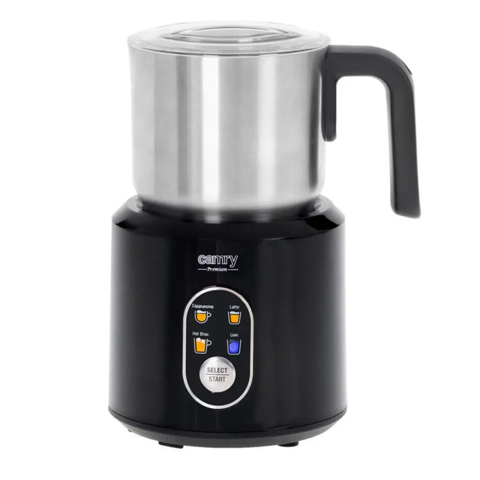 CAMRY CR 4498 automatic milk frother black silver - Milk frothersAGD-SDM<<<Home Appliance