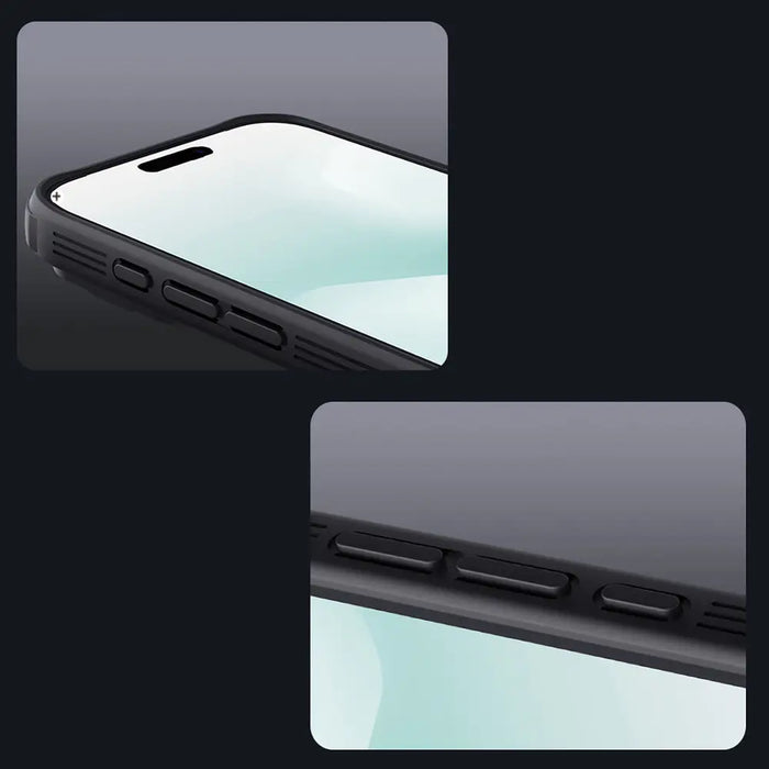 CamShield Pro Magnetic Case IP17 Pro Transparent black - Cell phone cases and covers<<<HurtelXML