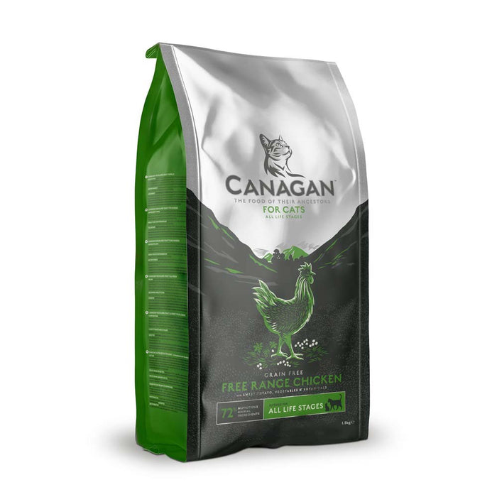 CANAGAN Free Range Chicken  chicken - dry cat food - 1.5kg