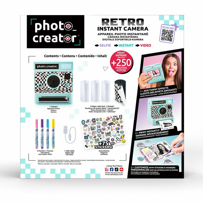 Instant camera Canal Toys CLK 019