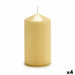 Candle Acorde Cream 7 x 13 x 7 cm (4 Units) - Почистване Прахосмукачки И Гладене<<<Дом Градина<<<BigBuy&&&Ароматни