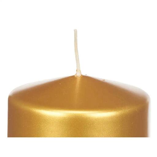 Candle Acorde Golden 9 x 10 x 9 cm (12 Units) - Декорация и Осветление<<<Дом Градина<<<BigBuy&&&Свещи и