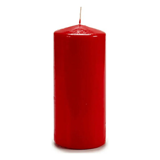 Candle Acorde Red 9 x 20 x 9 cm (4 Units) - Почистване Прахосмукачки И Гладене<<<Дом Градина<<<BigBuy&&&Ароматни