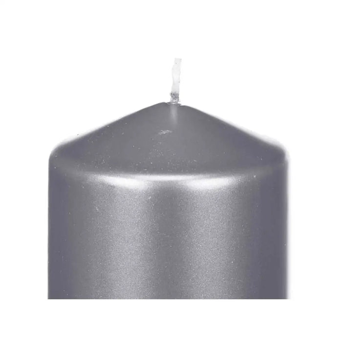 Candle Acorde Silver 7 x 13 x 7 cm (24 Units) - Декорация и Осветление<<<Дом Градина<<<BigBuy&&&Свещи и