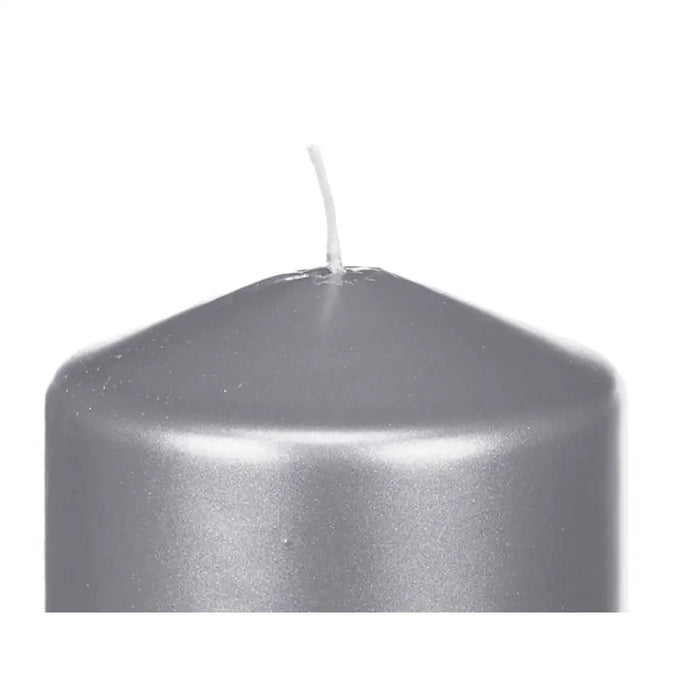Candle Acorde Silver 7 x 15,5 x 7 cm (12 Units) - Декорация и Осветление<<<Дом Градина<<<BigBuy&&&Свещи и