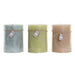 Candle DKD Home Decor Vanilla Wax (3) (3 Pieces) - Почистване Прахосмукачки И Гладене<<<Дом Градина<<<BigBuy&&&Ароматни