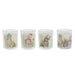 Candle DKD Home Decor White 5 x 5 x 6 cm (4 Units) - Декорация и Осветление<<<Дом Градина<<<BigBuy&&&Коледни