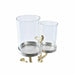 Candle Holder DKD Home Decor Crystal Golden Aluminium Birds (29 x 15 x 48 cm) - Декорация и Осветление<<<Дом