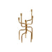 Candle Holder Home ESPRIT Golden Metal 25 x 25 x 51 cm - Декорация и Осветление<<<Дом Градина<<<BigBuy&&&Свещи и