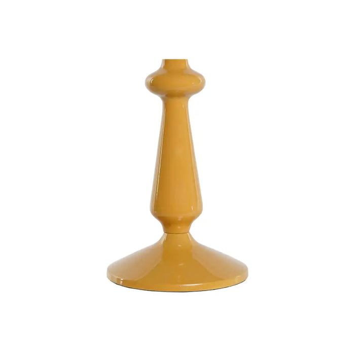 Candle Holder Home ESPRIT Mustard Terracotta Aluminium 10 x 10 x 32 cm (2 Units) - Декорация и Осветление<<<Дом