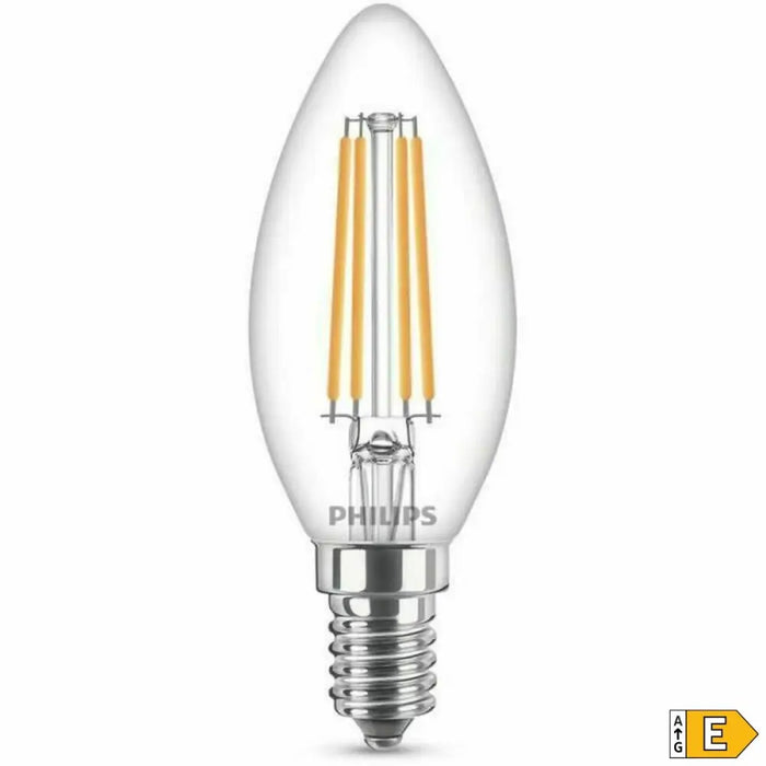 Candle LED Light Bulb Philips Cool White E14 - Декорация и Осветление<<<Дом Градина<<<BigBuy&&&Електрически