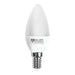 Candle LED Light Bulb Silver Electronics 970714 E14 7W - Декорация и Осветление<<<Дом Градина<<<BigBuy&&&Електрически