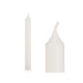 Candle Set Acorde White 2 x 2 x 15 cm 6 x 15 x 4 cm (12 Units) - Декорация и Осветление<<<Дом Градина<<<BigBuy&&&Свещи