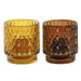 Candle Set DKD Home Decor Brown Mustard (2 Units) - Декорация и Осветление<<<Дом Градина<<<BigBuy&&&Свещи и