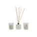 Candle Set DKD Home Decor White Christmas 5 x 5 x 6 cm - Декорация и Осветление<<<Дом Градина<<<BigBuy&&&Коледни