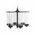 Candleholder DKD Home Decor Black Metal Crystal 53 x 53 x 52 cm - Декорация и Осветление<<<Дом
