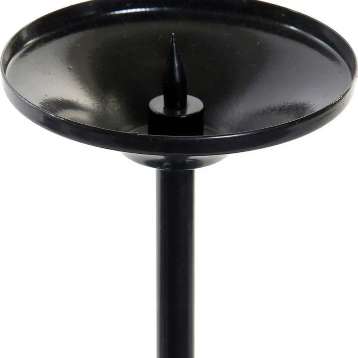 Candleholder DKD Home Decor Blue Metal Crystal 13 x 13 x 25 cm - Декорация и Осветление<<<Дом Градина<<<BigBuy&&&Свещи