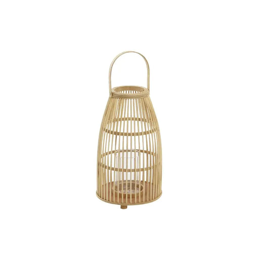 Candleholder DKD Home Decor Crystal Bamboo (25 x 25 x 56 cm) - Декорация и Осветление<<<Дом Градина<<<BigBuy&&&Свещи и