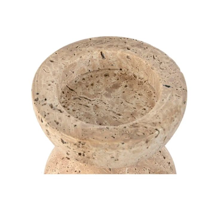 Candleholder Home ESPRIT Beige Magnesium 12 x 12 x 12,7 cm - Декорация и Осветление<<<Дом Градина<<<BigBuy&&&Свещи и