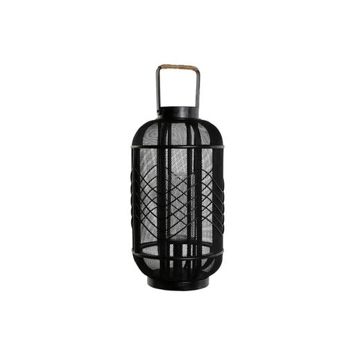 Candleholder Home ESPRIT Black Metal 25,5 x 25,5 x 46,5 cm - Декорация и Осветление<<<Дом Градина<<<BigBuy&&&Свещи и