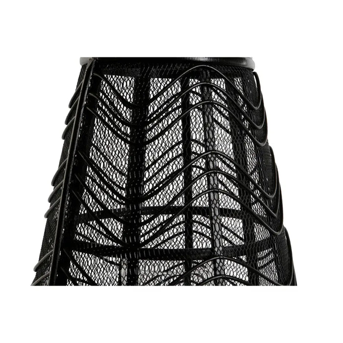 Candleholder Home ESPRIT Black Metal 27,5 x 27,5 x 40 cm - Декорация и Осветление<<<Дом Градина<<<BigBuy&&&Свещи и