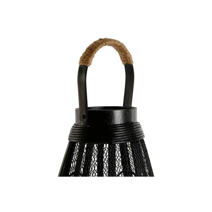 Candleholder Home ESPRIT Black Metal 28 x 28 x 50 cm - Декорация и Осветление<<<Дом Градина<<<BigBuy&&&Свещи и