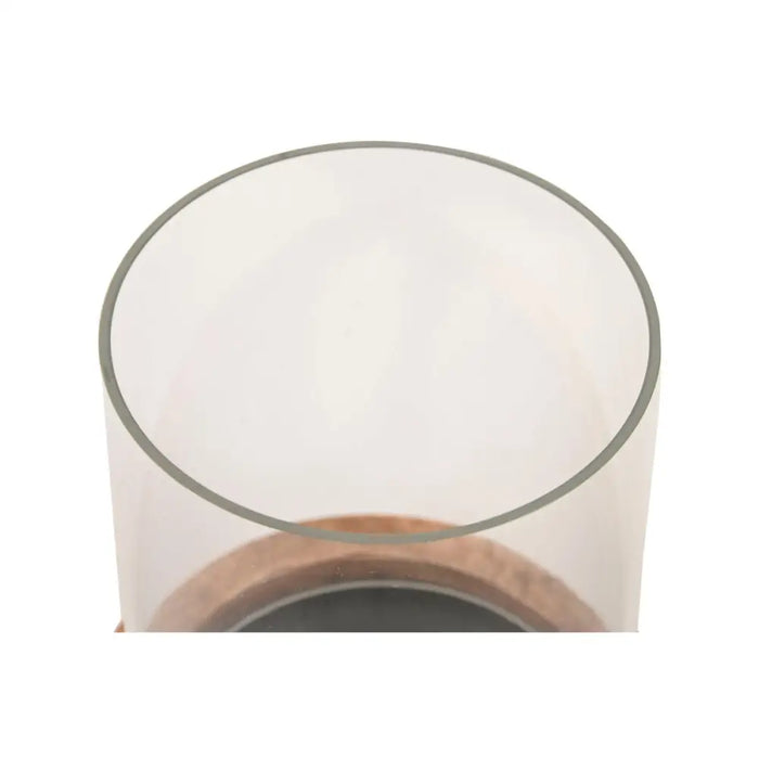 Candleholder Home ESPRIT Brown Natural Crystal Rope Mango wood - Декорация и Осветление<<<Дом Градина<<<BigBuy&&&Свещи