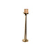 Candleholder Home ESPRIT Golden Aluminium 18,5 X 18,5 X 85,5 cm - Декорация и Осветление<<<Дом Градина<<<BigBuy&&&Свещи