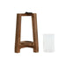 Candleholder Home ESPRIT Natural Crystal Mango wood 25 x 25 x 35 cm - Декорация и Осветление<<<Дом