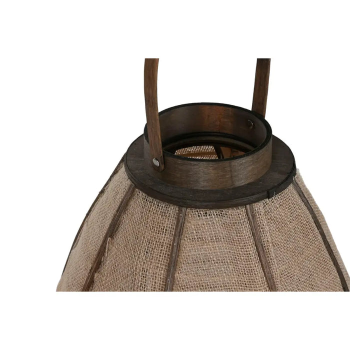 Candleholder Home ESPRIT Natural Jute Bamboo 34 x 34 x 60 cm - Декорация и Осветление<<<Дом Градина<<<BigBuy&&&Свещи и