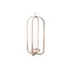 Candleholder Home ESPRIT Silver Crystal Steel 21 x 21 x 49 cm - Декорация и Осветление<<<Дом Градина<<<BigBuy&&&Свещи и