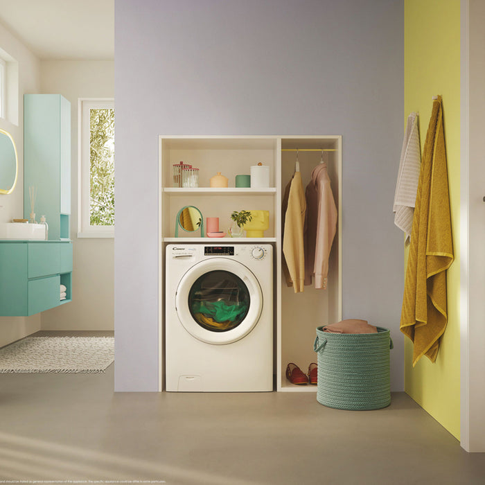 Washing machine CANDY CO 474 TWM6/1-S 7.0 kg, 1400 rpm, INVERTER MOTOR