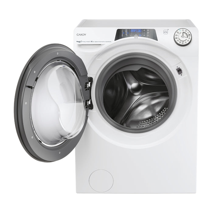 Washing Machine with Dryer CANDY RPW 4966 BWR8-S 1400 rpm, INVERTER MOTOR