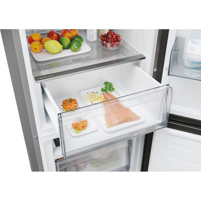 Refrigerator with bottom freezer CANDY CNCQ2T 518 EX 182.50 cm